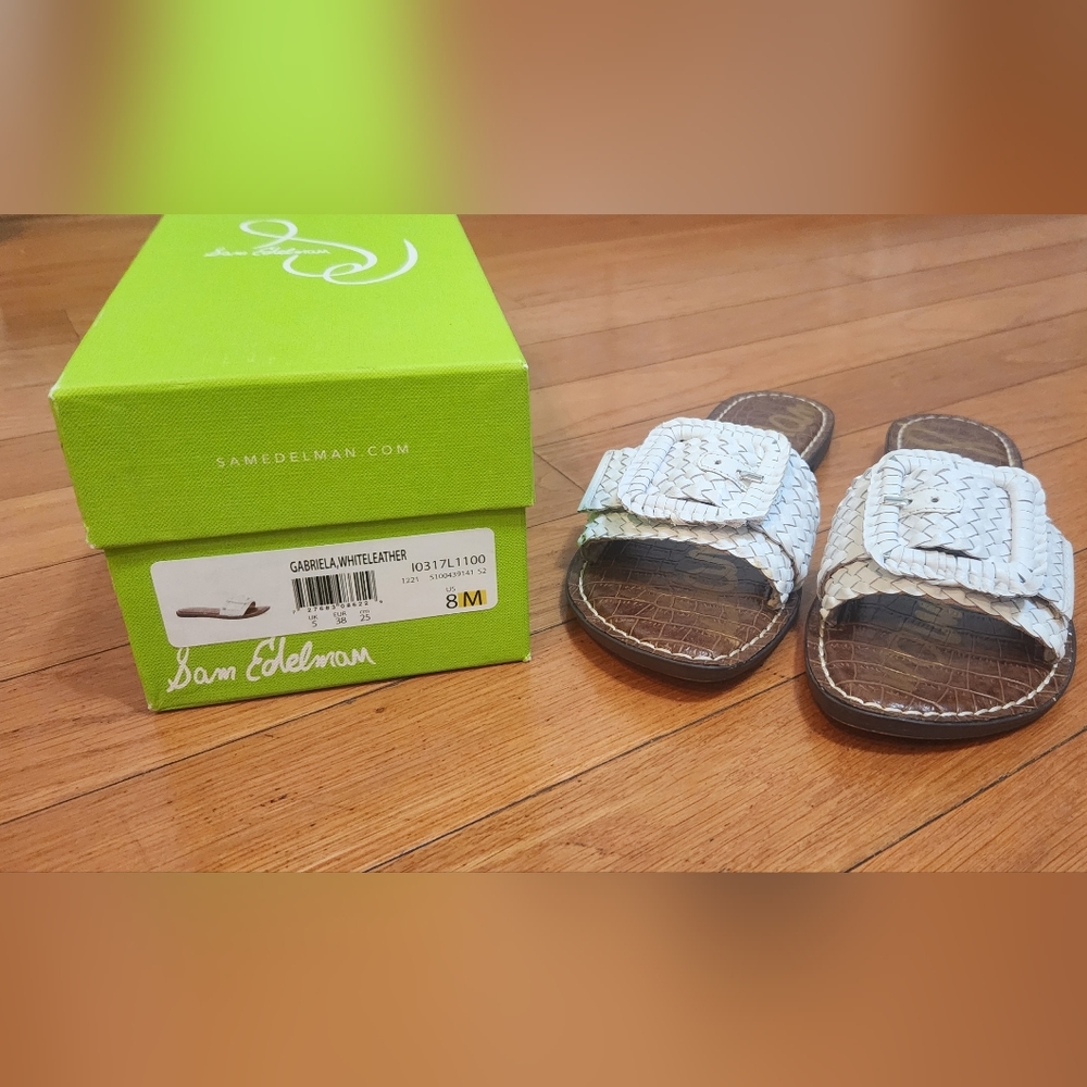 Sam Edelman Gabriela White Sandle